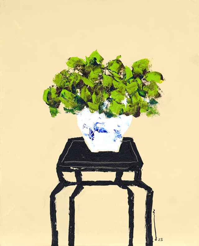 Painting of colorful flowers 2 - Flowery World 花花世界 by Ling Yang Chang